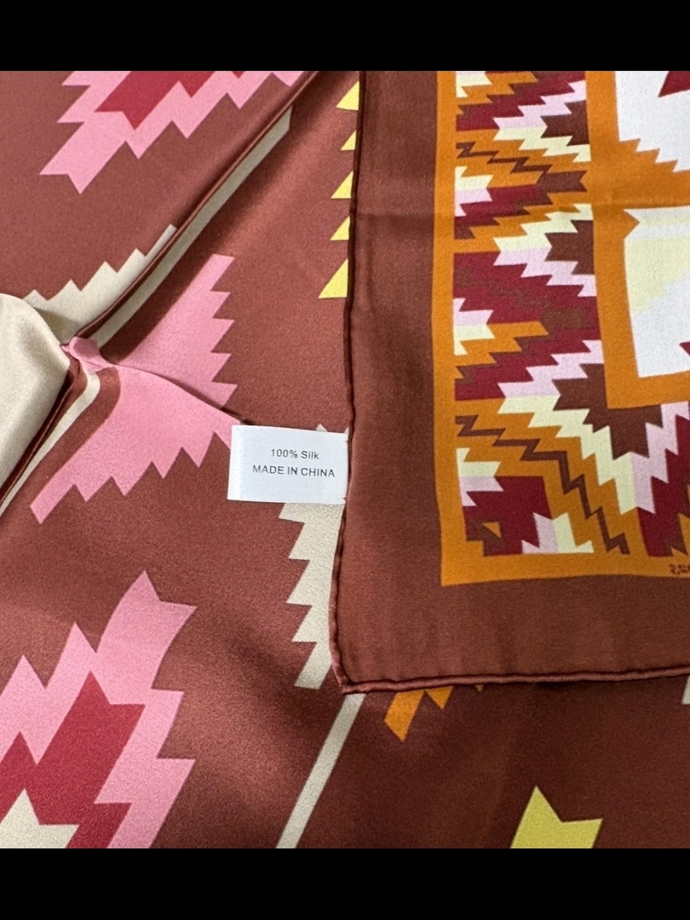 Double D Ranch Past And Presenr Silk Scarf